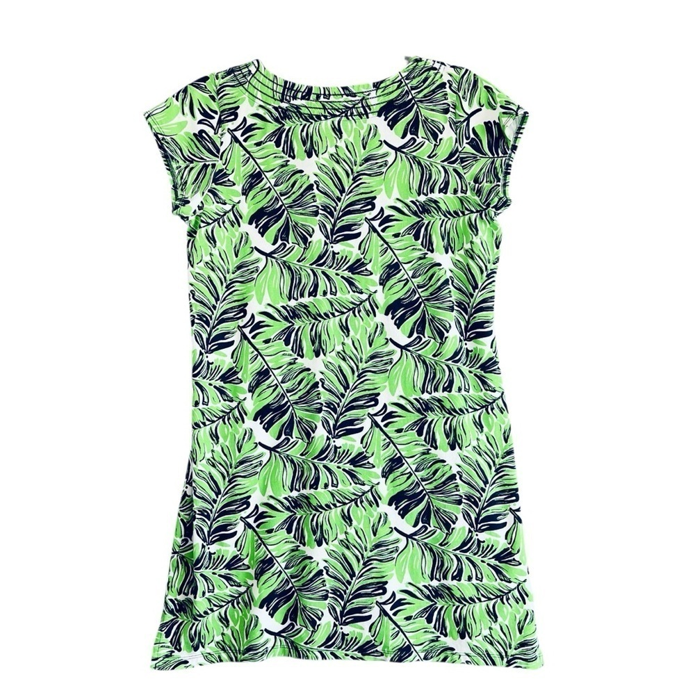 HIHO Palm Leaf Cap Sleeve Dress 🌴 Island Babe Vibes Size Small - Picture 3 of 10